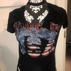 Made in USA Ripped Tee